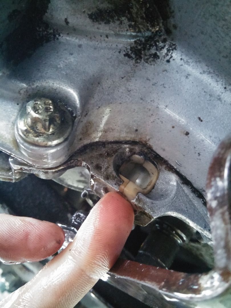 leaking selector seal, gearbox leak fix